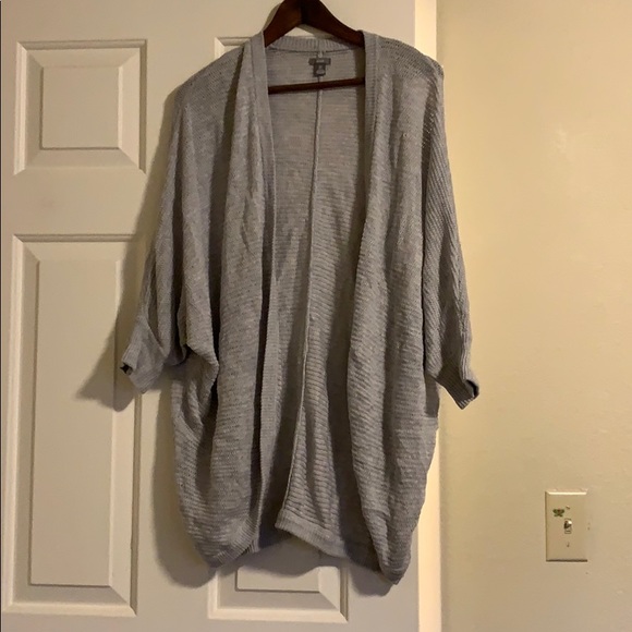 aerie Sweaters - Light grey cardigan
